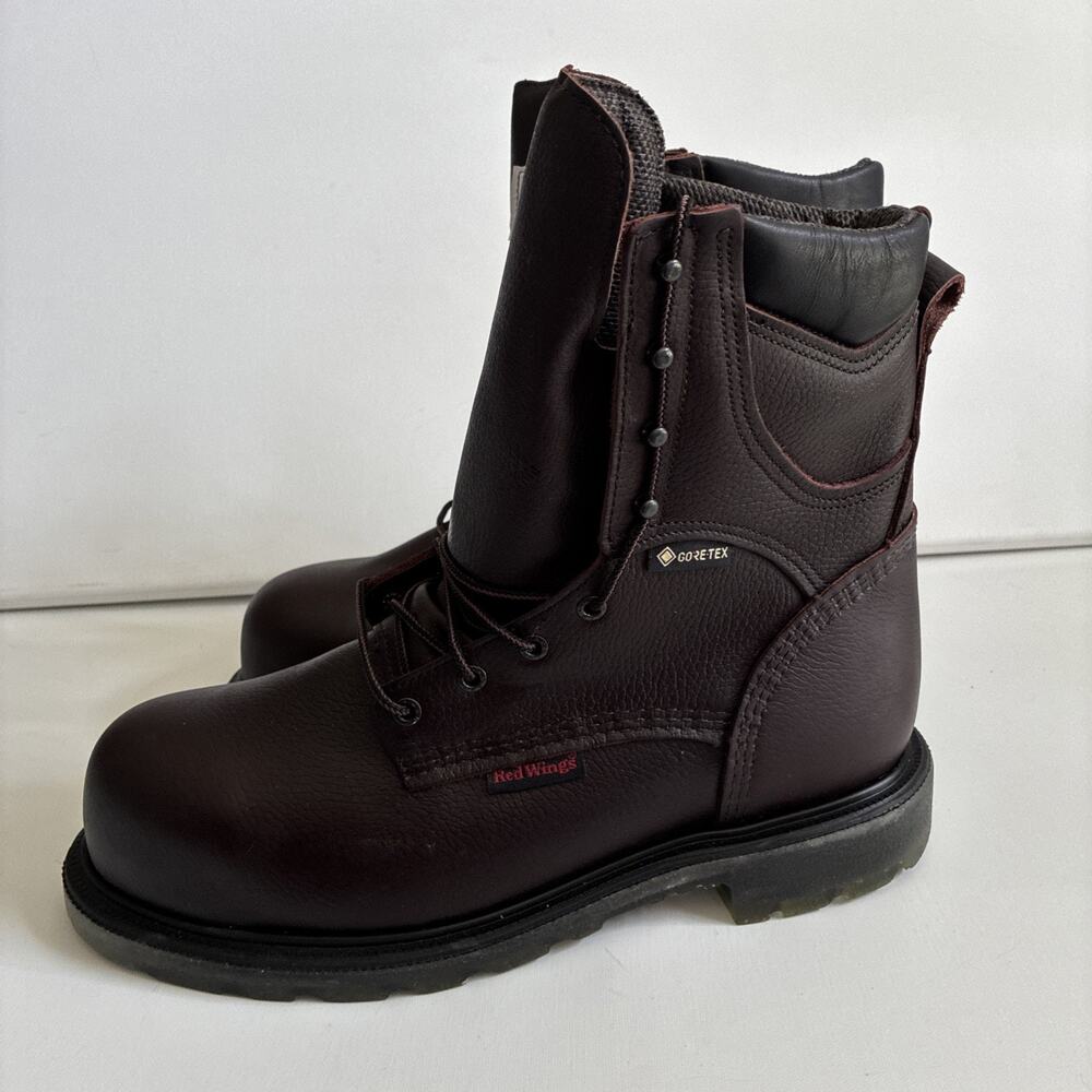 Red Wing SuperSole 2.0 Men's Size 11.5 Goretex 8'' Leather Steel Toe Work Boots